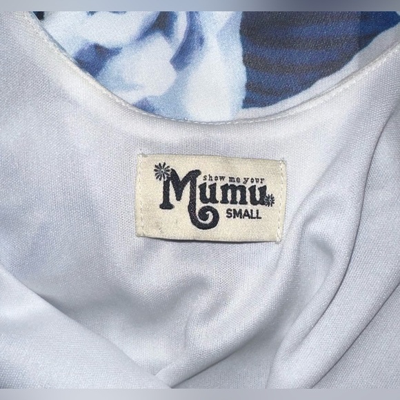 Show Me Your Mumu Willis Mini Babydoll Dress Sz S Boho Floral Flutter Flowey - Picture 5 of 8